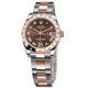 ROLEX勞力士Datejust 178341蠔式日誌型玫瑰金腕錶-巧克力VI鑽/31mm product thumbnail 1