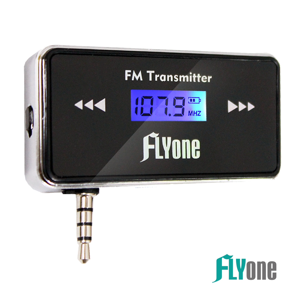 FLYone FM-T1B (第二代可折收納版) 無線對頻 FM 音樂傳輸器