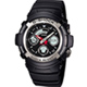 G-SHOCK 雙顯運動錶(AW-590-1A)-黑/46mm product thumbnail 1