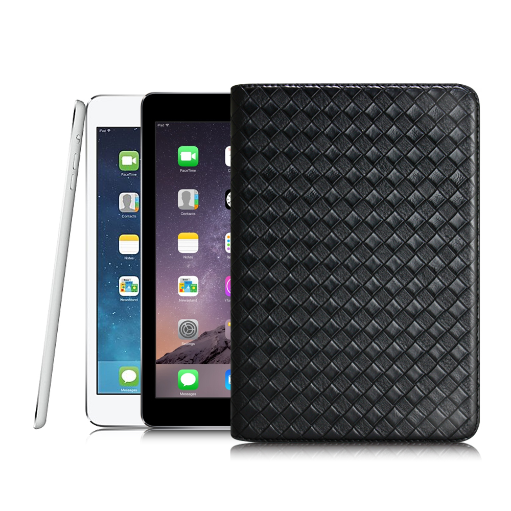 XM Apple iPad Air 2 魔幻編織立架側扣皮套