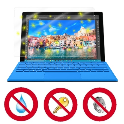 D&A 微軟 Surface Pro 4 (12.3吋)電競玻璃奈米5H螢幕保護貼