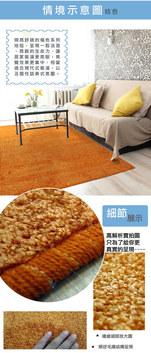 范登伯格 - 瑪莎 進口地毯 - (三色可選 - 100 x 150cm)