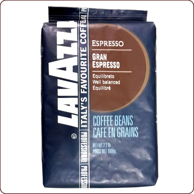 LAVAZZA GOLD金牌咖啡豆(1000g)+GRAN重味咖啡豆(1000g)