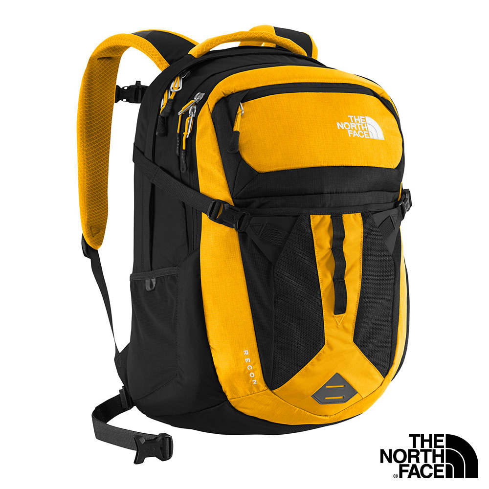 The North Face 31L 15吋電腦背包 光譜黃/黑