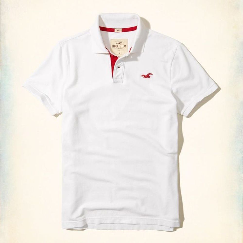 Hollister HCO POLO 白色 0352