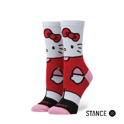 STANCE HELLO KITTY-女襪-休閒襪-Sanrio系列-三麗鷗凱蒂貓設計款