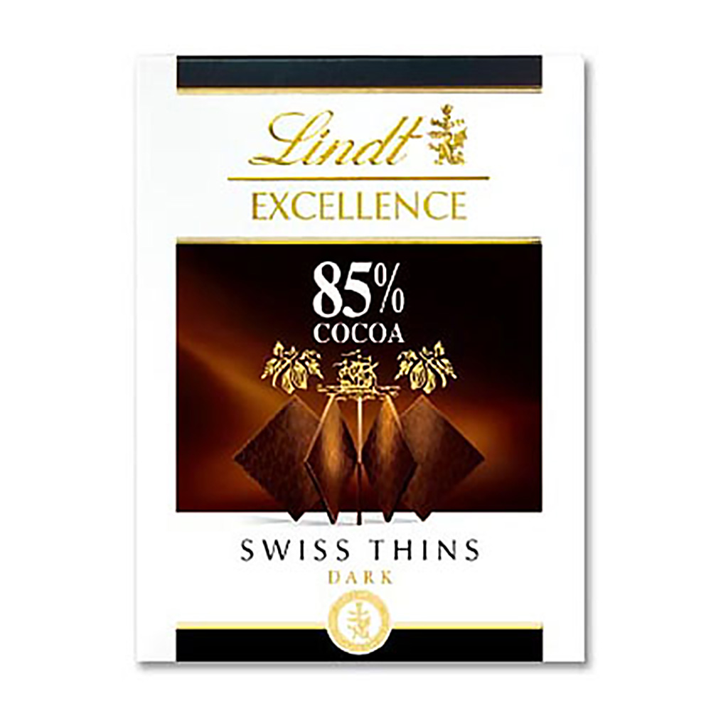 瑞士蓮LINDT 極醇系列85%巧克力薄片(125g)