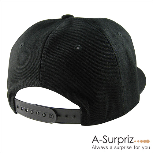 A-Surpriz率性風格流形圖騰棒球帽(不敗黑)