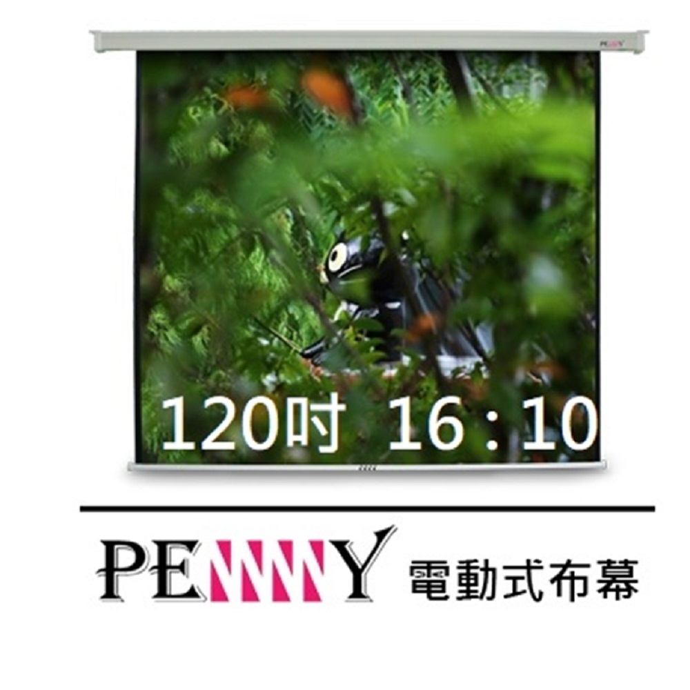 台灣專業製造~ PENNY PX-120 (16:10) 120吋方型電動幕