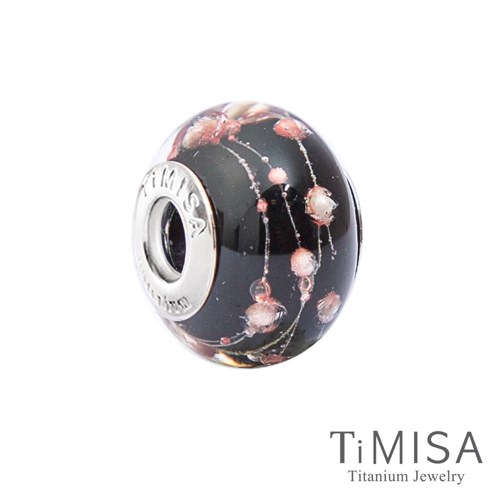 TiMISA 黑魔女(11mm)純鈦琉璃 墜飾串珠