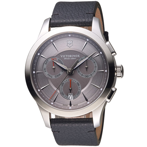 維氏 VICTORINOX ALLIANCE 腕錶系列 -黑/44mm