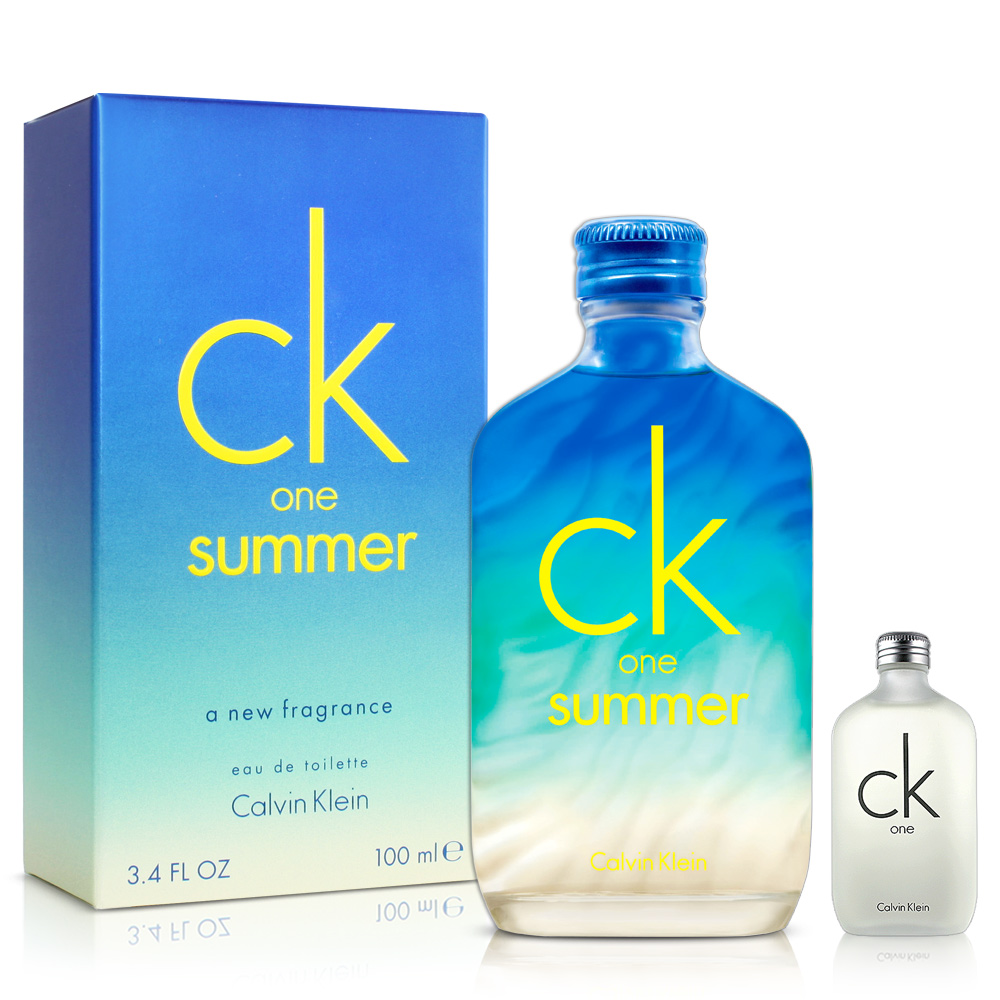 CK one Summer 中性淡香水-2015夏日限量版(100ml)-送品牌小香