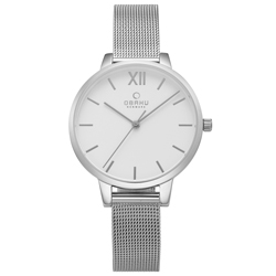 OBAKU 優閒午後氣質米蘭女錶-V209LXCIMC/34mm