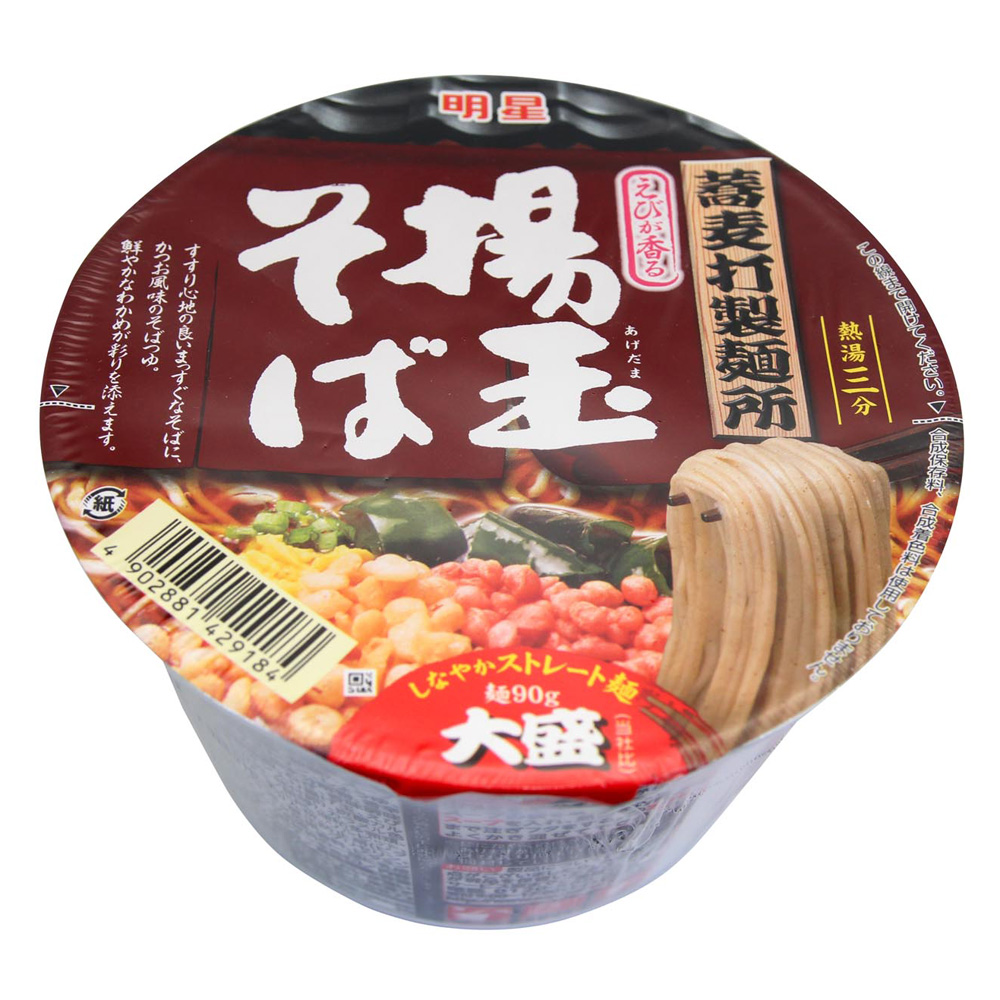 明星食品 大盛揚玉蕎麥麵(108gx2碗)