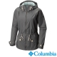 【Columbia哥倫比亞】女-防潑連帽外套-灰綠色　URR10120GG product thumbnail 1