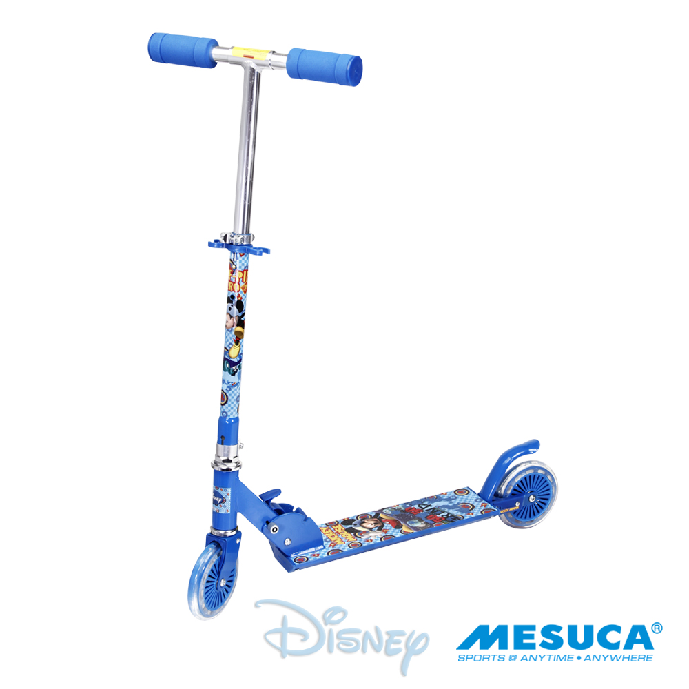 《凡太奇》迪士尼DISNEY快樂閃光兒童兩輪滑板車-米奇(ADC21066-A)