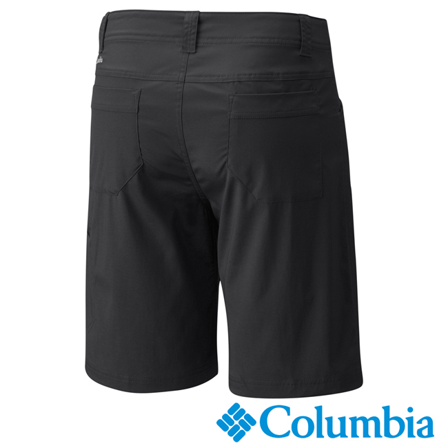 Columbia 哥倫比亞 男款- 防曬50防潑短褲-黑色 UAE15700BK
