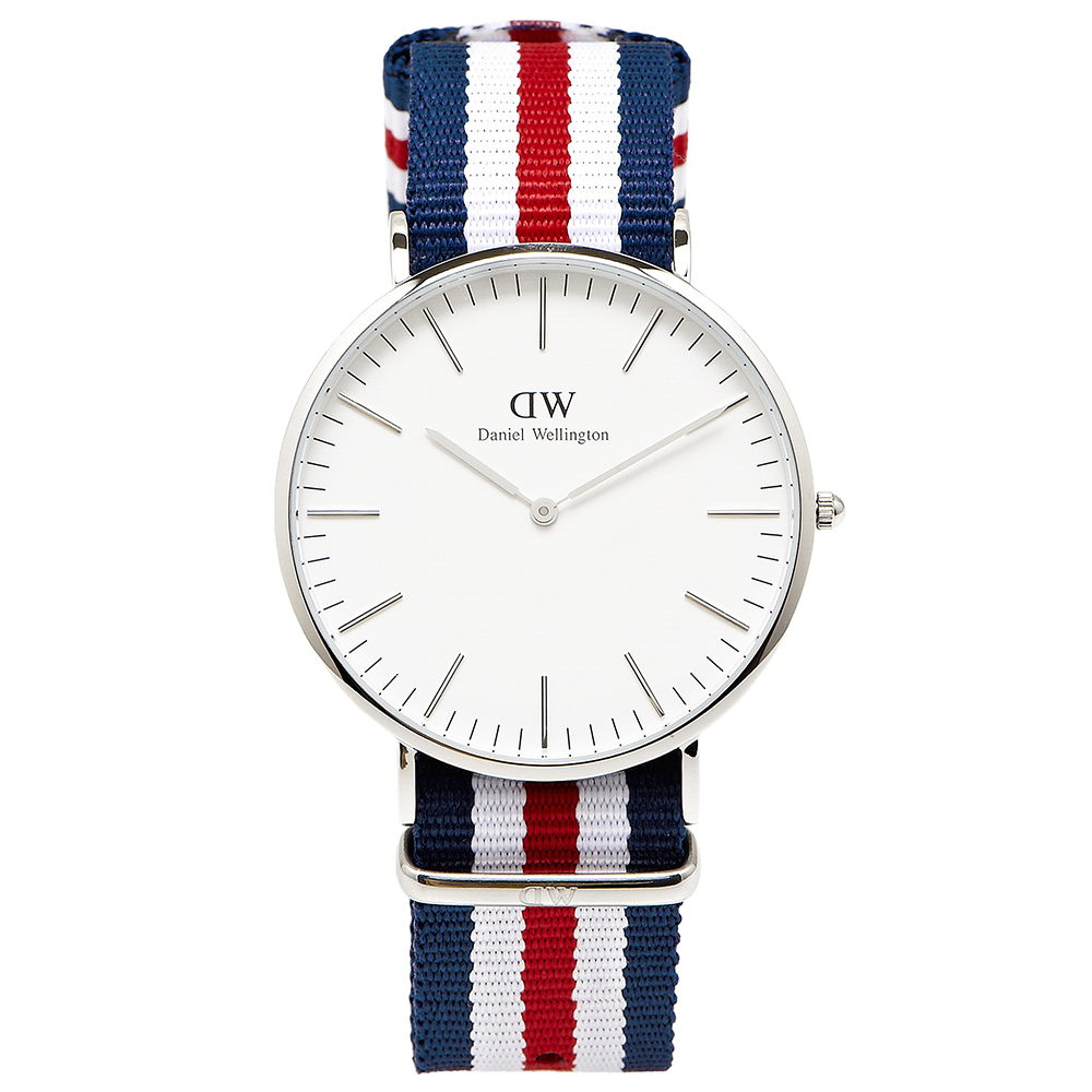 DW Daniel Wellington 經典Canterbury手錶-白面/40mm
