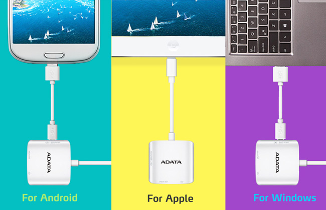 ADATA威剛 AI910USB3.0 APPLE iOS iphon讀卡機