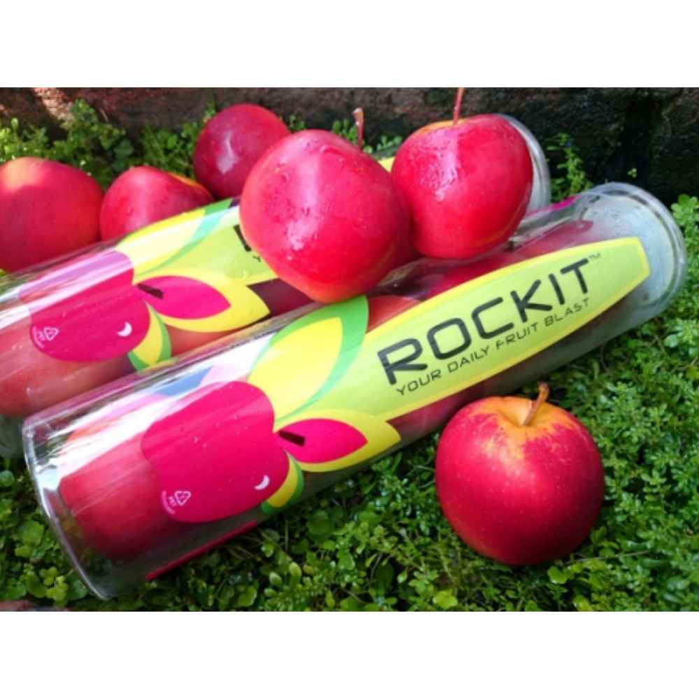 果之蔬 紐西蘭空運Rockit樂淇櫻桃小蘋果10管入(每管5顆/350g±5%/管)