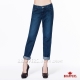 BRAPPERS 女款 Boy Friend Jeans-女用3D中腰八分反摺褲-藍 product thumbnail 1