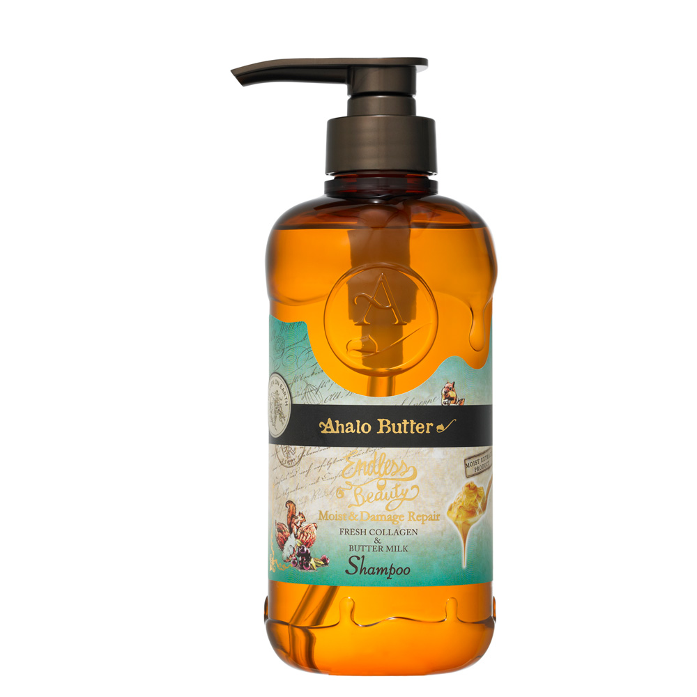 Ahalo Butter 天使光 天然植萃果油潤澤修護 洗髮精 500ml