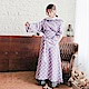 米夢家居-台灣製造-獨家設計超保暖綁帶式懶人袖毯-星星紫 product thumbnail 1