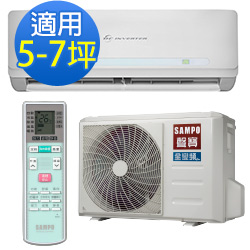 SAMPO聲寶5-7坪精品變頻單冷冷氣 AM-QC36D/