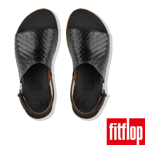 FitFlop BALI BACK-STRAP SANDALS黑