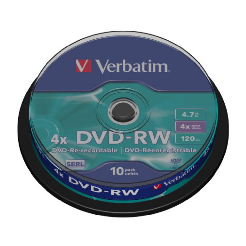 Verbatim 威寶 AZO 4X DVD-RW 4.7GB (30片)