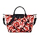 LONGCHAMP LE PLIAGE NEO VIBRATION系列手提斜背包(中/朱紅 product thumbnail 1