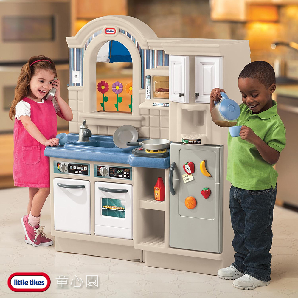 little tikes kitchen with bbq