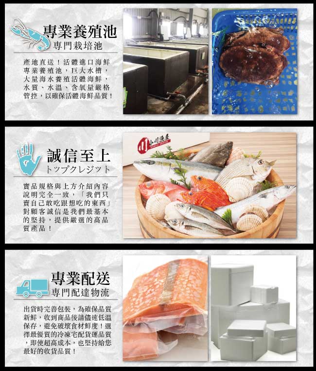 小川漁屋 現撈活凍白蝦2盒（250G/15~17尾+-10%/盒）