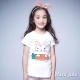Mini Jule-上衣 胡蘿蔔兔子短袖棉質T恤(白) product thumbnail 1