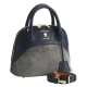 A.D.M.J. 小牛毛皮拼接BOSTON BAG-NAVY product thumbnail 1