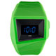 ALESSI 線條結構立體電子腕錶-黑x綠/45mm product thumbnail 1