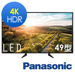 Panasonic國際 49吋 4K 智慧聯網 液晶顯示