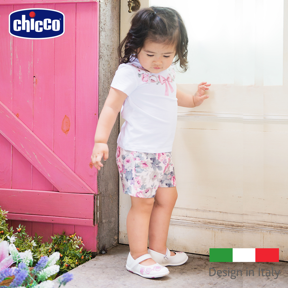 chicco-玫瑰公主歐風花短褲(12~24個月)