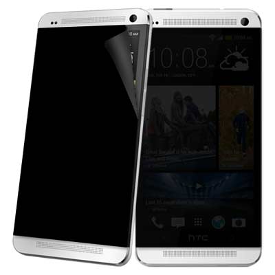 NEW HTC ONE M7 801E 黑武士防窺螢幕保護貼 螢幕貼(一入)