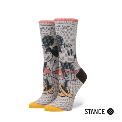 STANCE TICK TOCK MINNIE-女襪-休閒襪-Disney系列