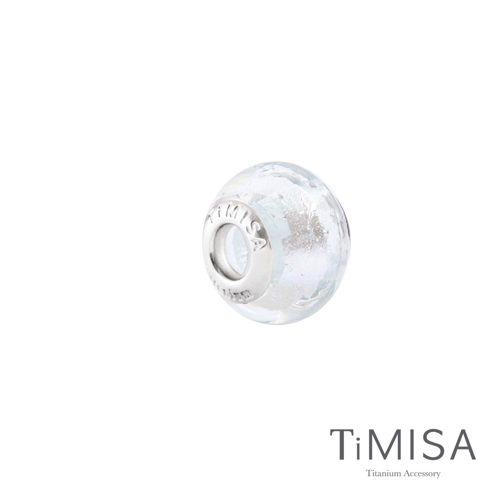 TiMISA《清新(11mm)》純鈦琉璃 墜飾串珠