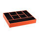 LOVEL義大利設計皮革收納-方型7格置物盒 product thumbnail 1