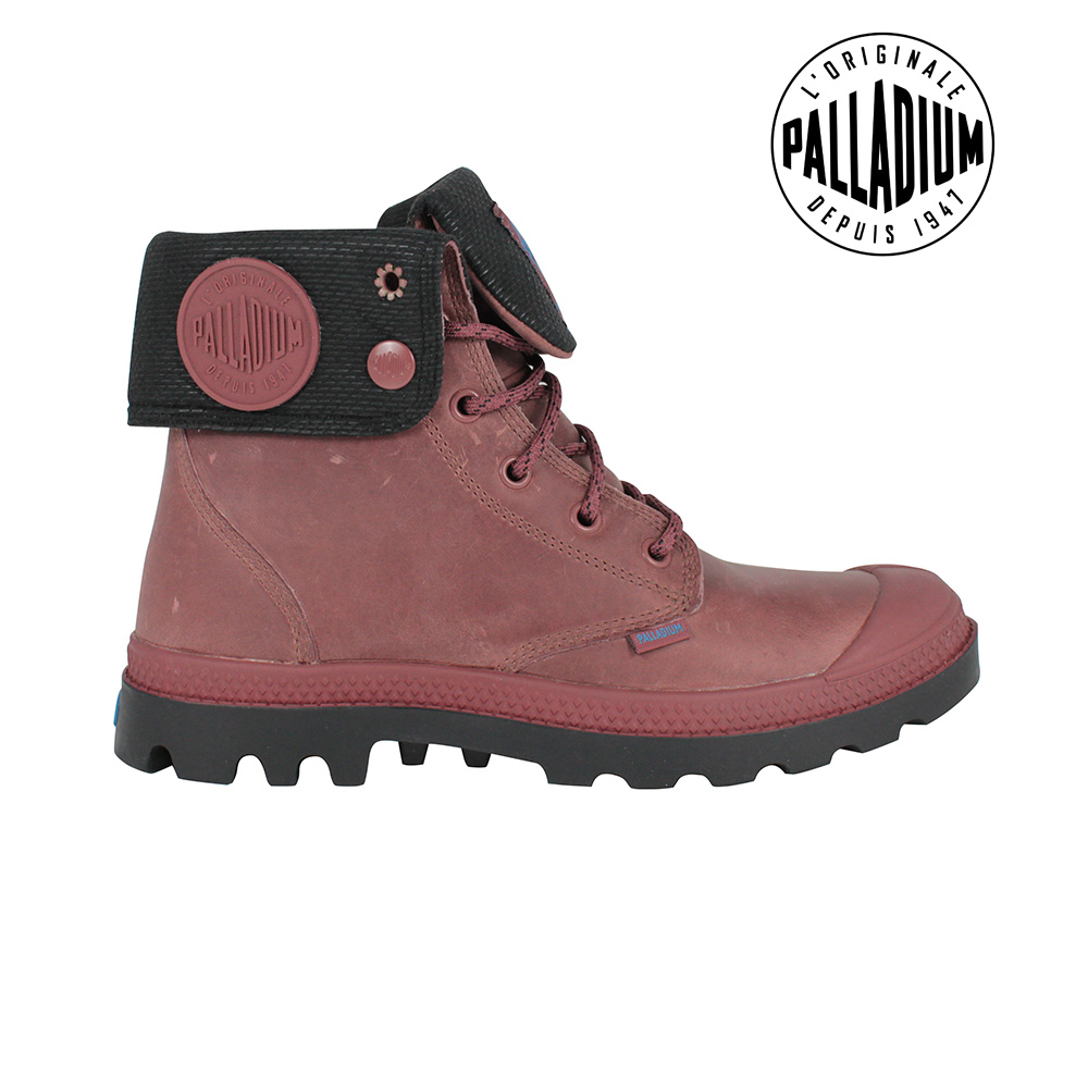 Palladium Pampa Sport Baggy WP-女-棗紅色