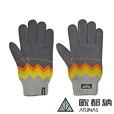 【ATUNAS 歐都納】3M保暖手套 冬季出遊/賞雪配件 A-A1234 灰