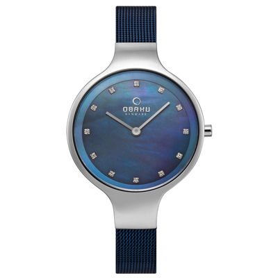 OBAKU 星光眷戀米蘭時尚腕錶-V173LXCLML/33mm