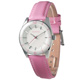 MANGO 時間美學時尚腕錶-白x粉紅色錶帶/33mm product thumbnail 1