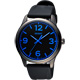 ORIENT 運動玩家大數字腕錶-黑x藍時標/43mm product thumbnail 1