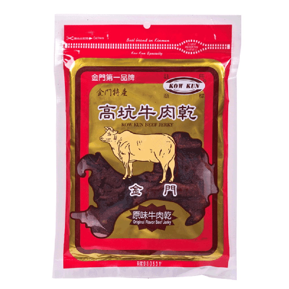 金門高坑 原味牛肉乾(170g)
