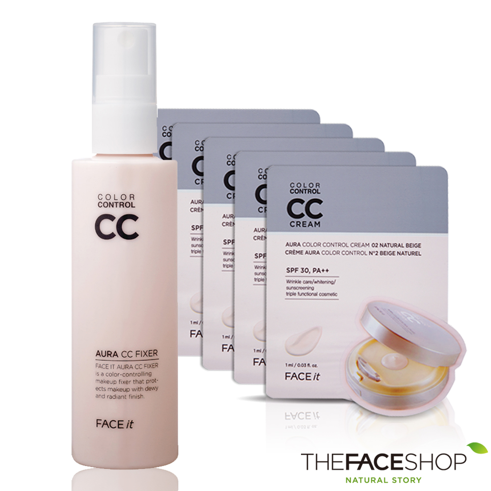 THEFACESHOP菲詩小舖 誘惑-CC亮膚定妝噴霧100ml