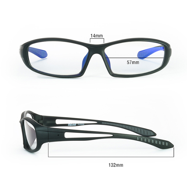 Nessie 尼斯眼鏡 濾藍光眼鏡 側遮罩 消光黑